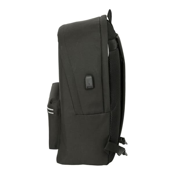 Laptop rygsæk Eckō Unltd. WORLDWIDE Sort 31 x 44 x 18 cm