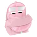 Miniatyrbillede 5 af 5: Rygsæk til bærbar computer og tablet med USB output El Ganso Basics Pink