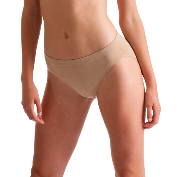 Silky Womens/Ladies Dance Seamless High Cut Brief (1 Garment) Dark Nude Large