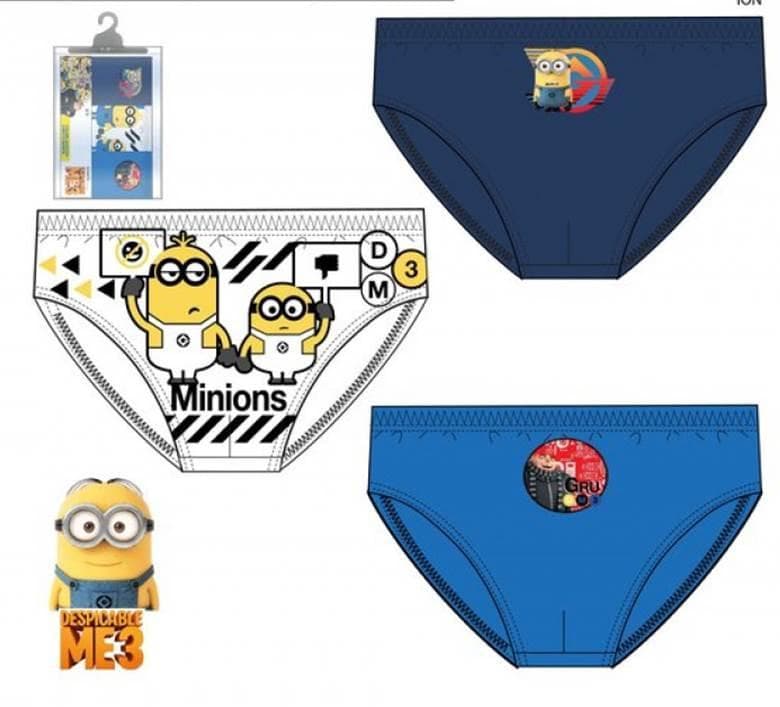 Minions Kalsonger i 3-pack