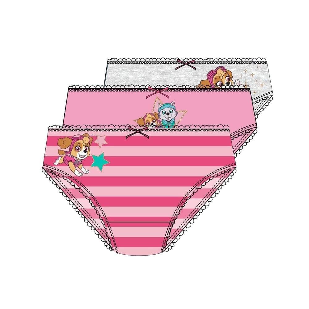 Paw Patrol Truser 3-pk - Orchid Pink
