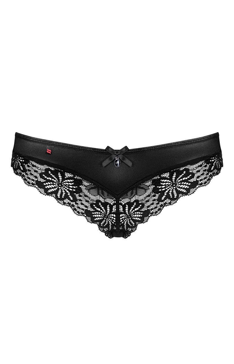 Pakko 846-PAN-1 pitsi pikkuhousut, musta, S / M