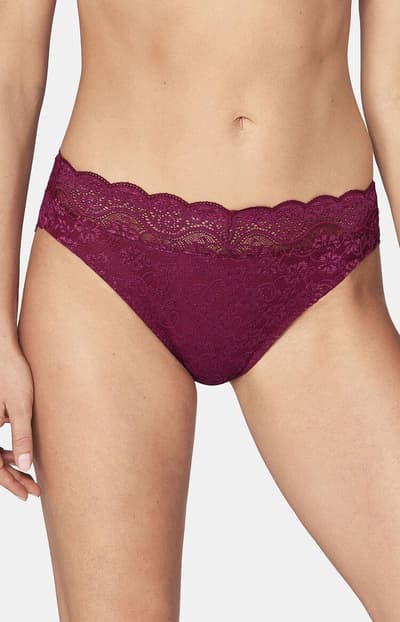 Triumph Amourette 300 magic Wire Tai02 10158148 pikkuhousut, viininpunainen, 44