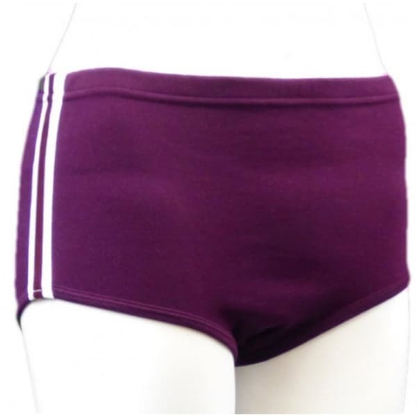 Carta Sport Atletiska trosor för män Maroon/White 28R