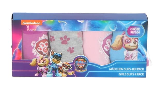 4 paria pikkuhousuja Paw Patrol