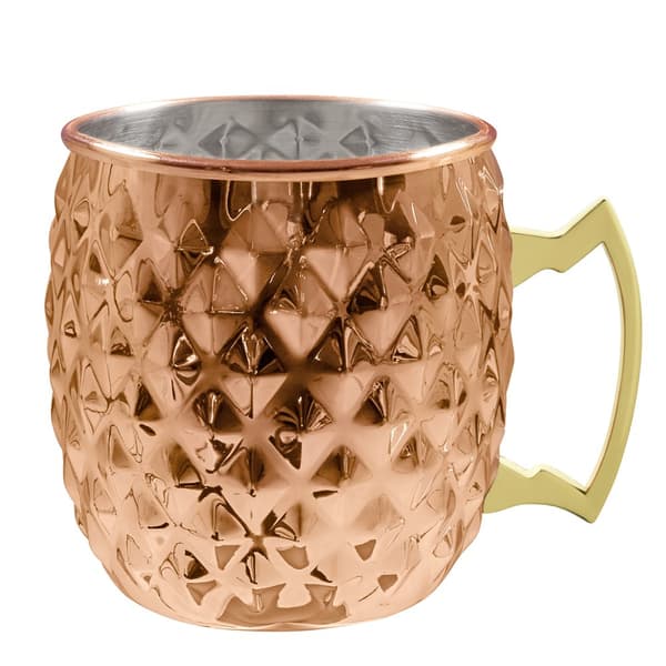 Diamond moscow mule glas