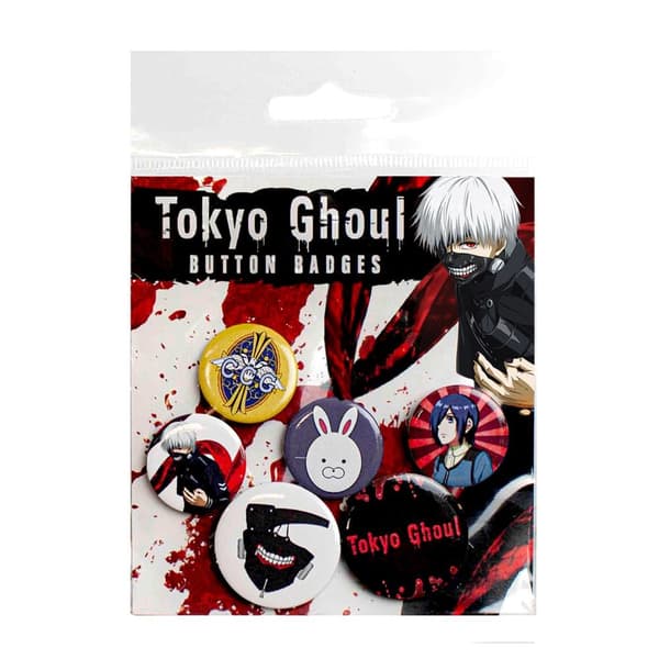Tokyo Ghoul, 6x Pinssit