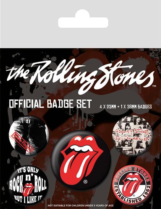 Badge Pack - The Rolling Stones (Classic)