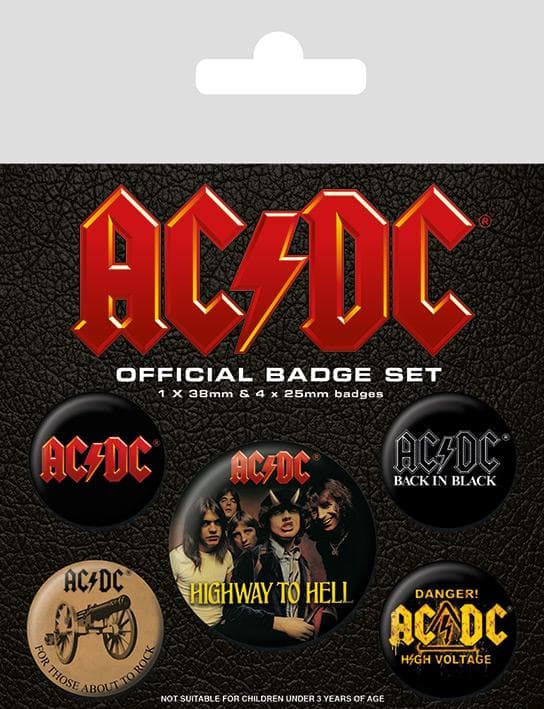 Badge Pack - AC/DC (Logo)