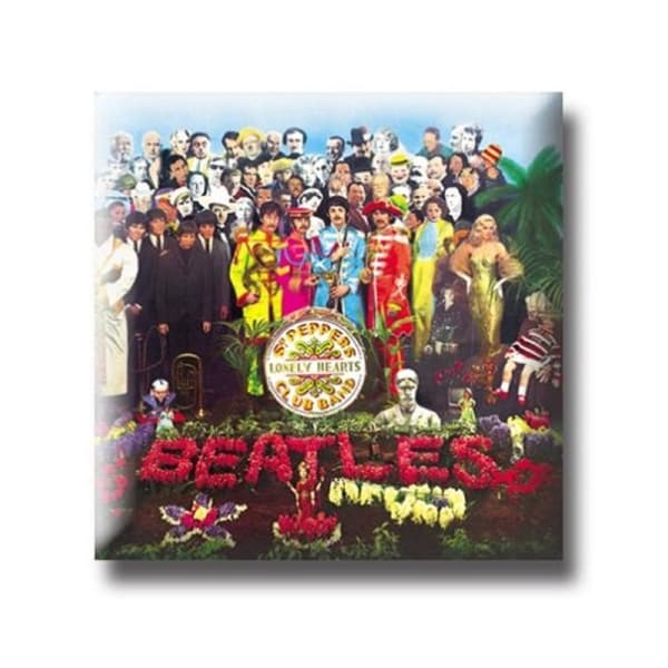 The Beatles Sgt Pepper Album Official Metal Pin Badge Taglia unica