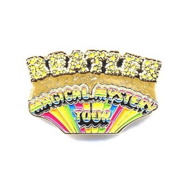 The Beatles Magical Mystery Tour Official Metal Pin Badge Taglia unica
