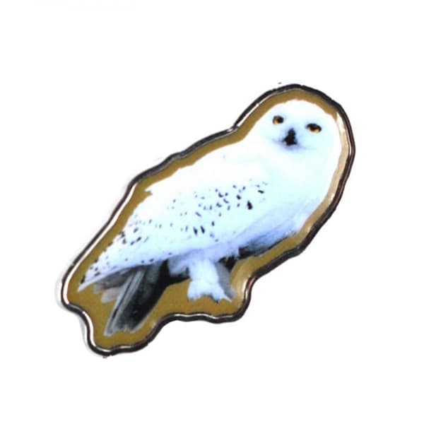 Harry Potter Badge Hedwig Owl Movie Hogwarts Official Enamel One Size