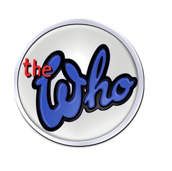 The Who band logo 73 official collectable metal lapel Pin Badge One Size