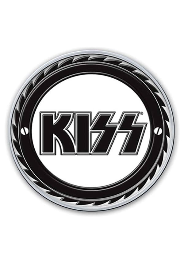 KISS Pin Badge Buzzsaw Band Logo Official Black Metal One Size