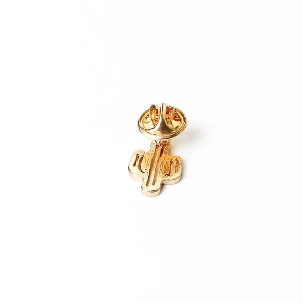 Söt kaktusbrosch Kaktus Brosch / Pin Guld färg