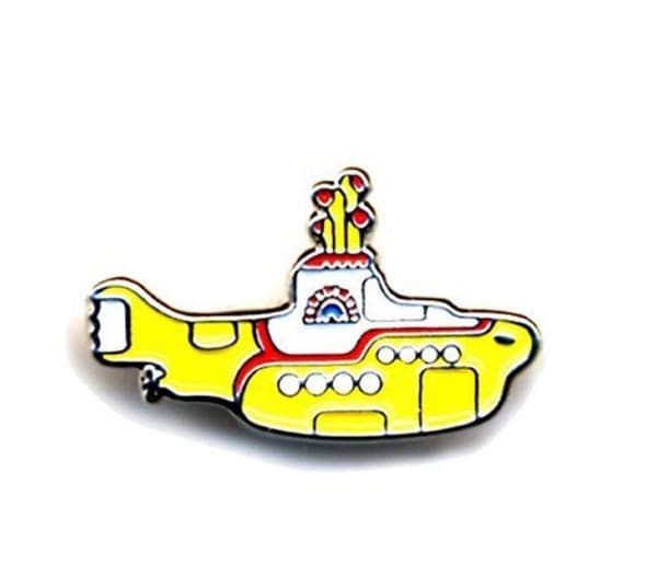 The Beatles Yellow Submarine Official Pin Badge One Size