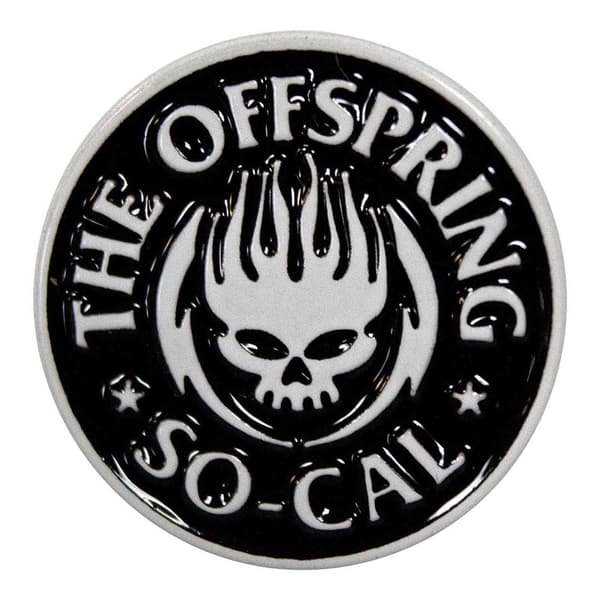 The Offspring So Cal Band Logo Pin Badge One Size