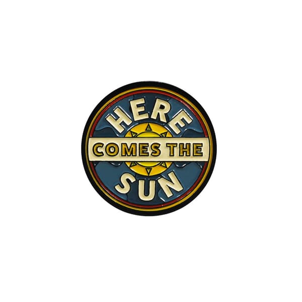 The Beatles Here Comes The Sun Pin Badge One Size