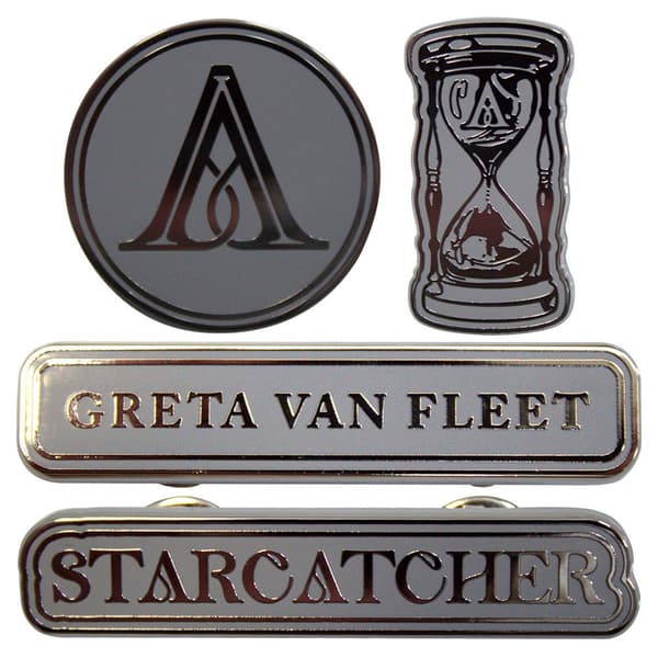 Greta Van Fleet Starcatcher Pin Badge One Size