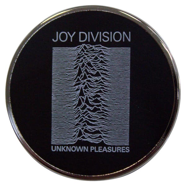Joy Division Unknown Pleasures Pin Badge One Size