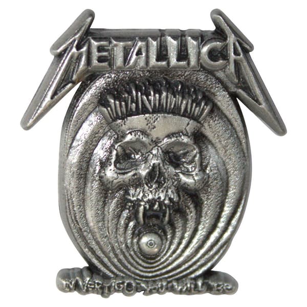 Metallica In Vertigo Band Logo Pin Badge One Size