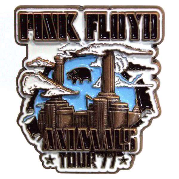 Pink Floyd Animals Tour 77 Pin Badge One Size