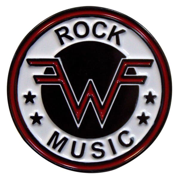 Weezer Rock Music Emblem Band Logo Pin Badge One Size