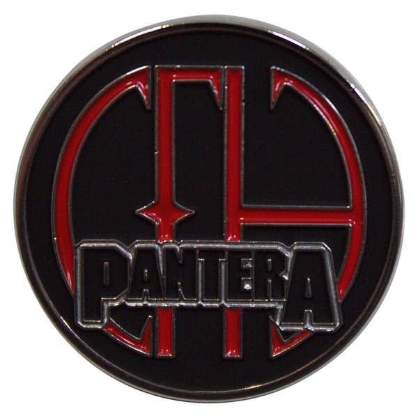 Pantera Cowboys From Hell Logo Pin Badge One Size