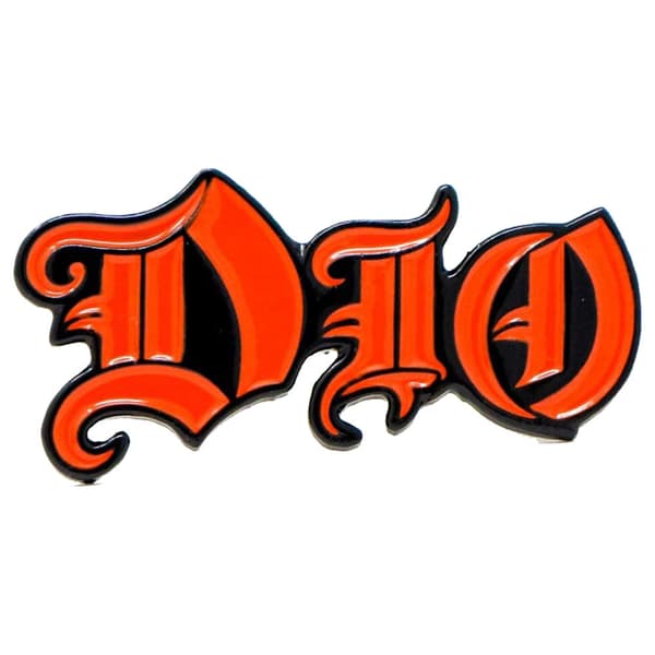 Dio Band Logo Pin Badge One Size