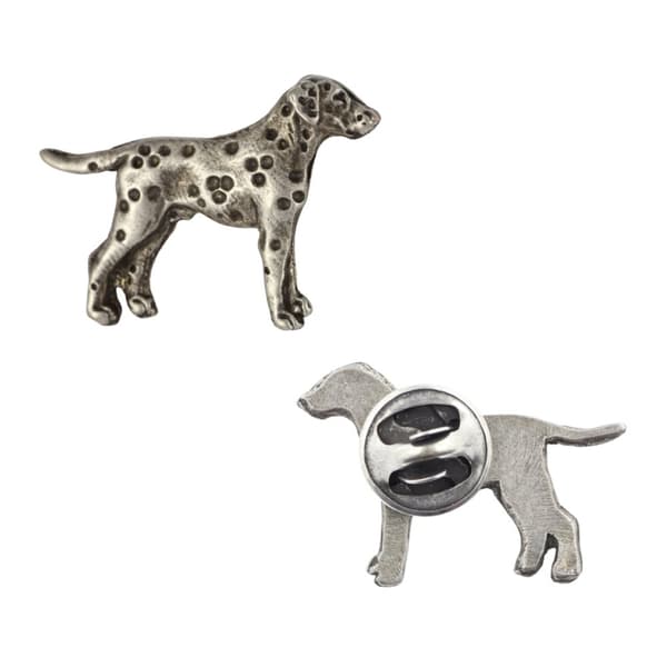 Dalmatian, Dalmatian Pointer - rintakoru koiran kanssa lahjarasiassa, tyylikäs neula, rintaneula Art-Dog