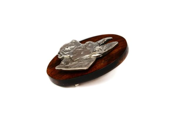 Great Dane I - broche til hundeudstilling, klip til startnummer, pin med hund af Art-Dog