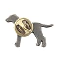 Miniatyrbillede 6 af 7: Dalmatian, Dalmatian Pointer I - broche med en hund i gaveæske, elegant nål, reversnål fra Art-Dog