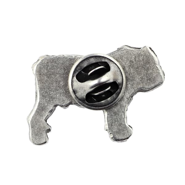 Englantibulldoggi, Bulldog I - rintakoru koiran kanssa lahjarasiassa, tyylikäs neula, rintaneula Art-Dog