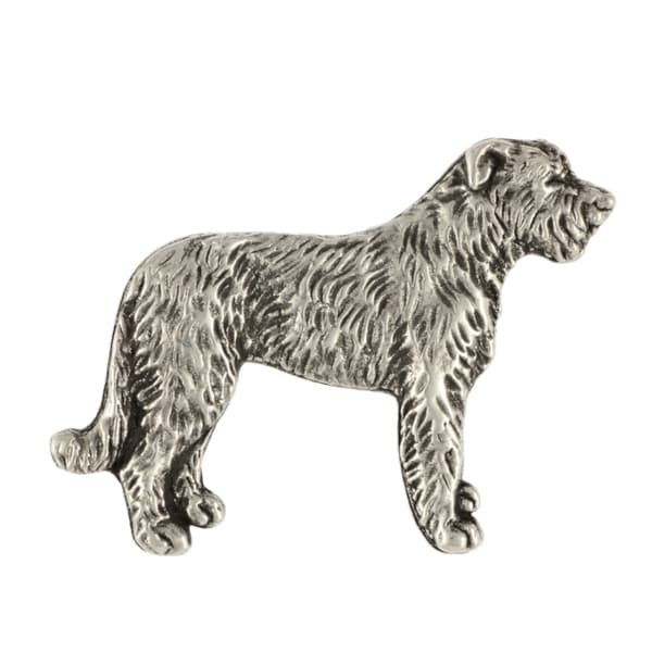 Irsk ulvehund, irsk ulvehund I - broche med en hund i gaveæske, elegant nål, reversnål fra Art-Dog