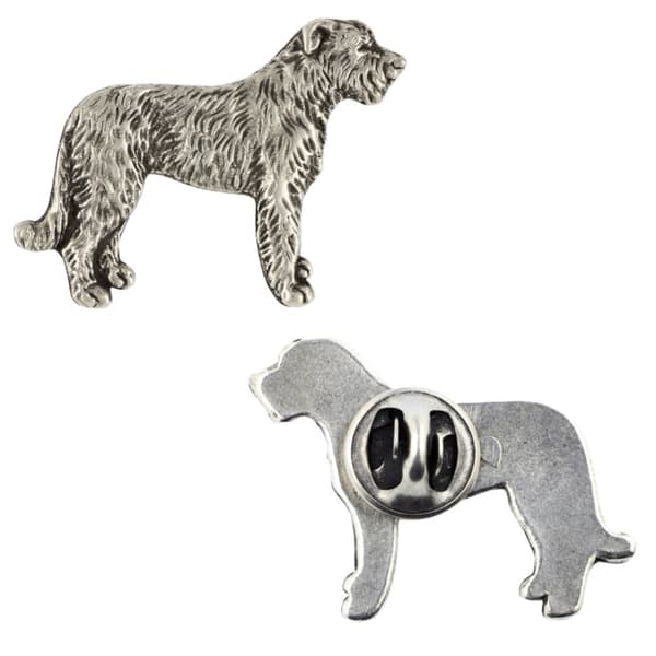 Irsk ulvehund, irsk ulvehund I - broche med en hund i gaveæske, elegant nål, reversnål fra Art-Dog