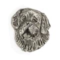 Miniatyrbillede 3 af 7: St. Bernard, hund fra St. Bernarda - en broche med en hund i en gaveæske, en elegant nål, en reversnål fra Art-Dog