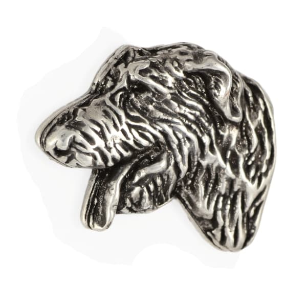 Irsk ulvehund, irsk ulvehund II - broche med en hund i gaveæske, elegant nål, reversnål fra Art-Dog