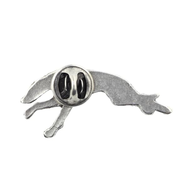 Greyhound, engelsk Greyhound - broche med en hund i gaveæske, elegant nål, reversnål fra Art-Dog