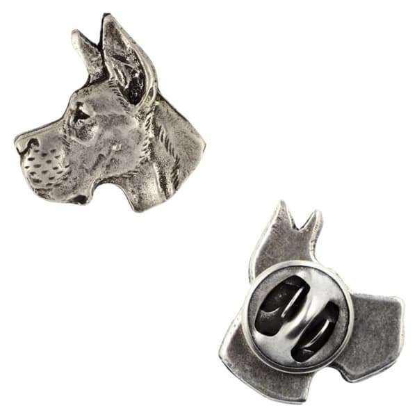 Great Dane I - broche med hund i gaveæske, elegant nål, reversnål fra Art-Dog