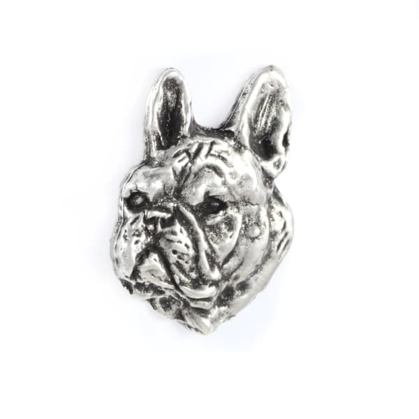 French Bulldog II - broche med en hund i gaveæske, elegant nål, reversnål fra Art-Dog