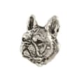Miniatyrbillede 4 af 7: French Bulldog II - broche med en hund i gaveæske, elegant nål, reversnål fra Art-Dog