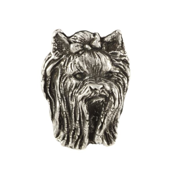Yorkshirenterrieri, York, York, Yorkie I - rintakoru koiran kanssa lahjarasiassa, tyylikäs pinssi, rintaneula Art-Dog