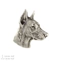 Pikkukuva 5 / 7: Doberman, Dobermann I - rintakoru koiran kanssa lahjarasiassa, tyylikäs neula, rintaneula Art-Dog
