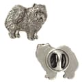 Miniatyrbillede 1 af 7: Chow Chow - en broche med en hund i en gaveæske, en elegant nål, en reversnål fra Art-Dog