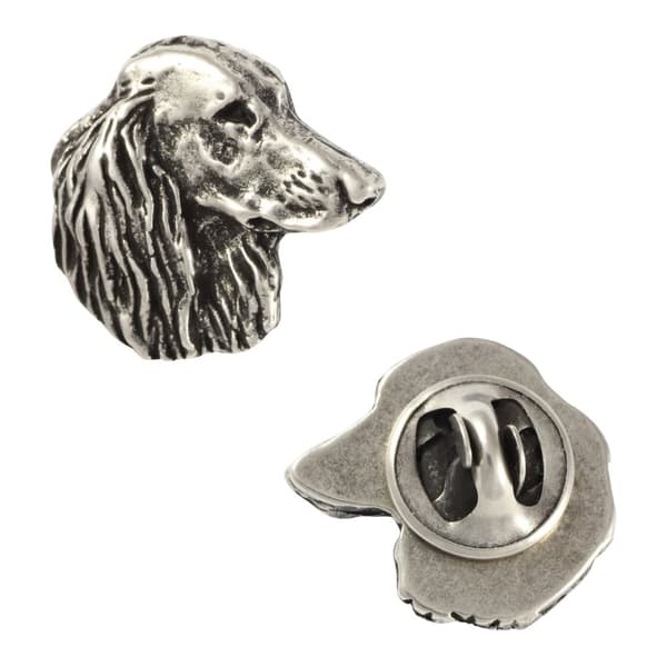 Gravhund V - broche med hund i gaveæske, elegant nål, reversnål fra Art-Dog
