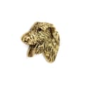 Miniatyrbillede 4 af 7: Irsk ulvehund, irsk ulvehund II - broche med en hund i en dekorativ æske, elegant forgyldt nål, jakkenål fra Art-Dog