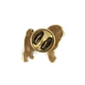 Miniatyrbillede 6 af 7: Pug, Pug, Carlin - en hundebroche i en dekorativ æske, en elegant guldbelagt nål, en jakkenål fra Art-Dog
