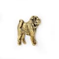 Pikkukuva 3 / 6: Shar Pei - kullattu pinnerintaneula, elegantti koristelu koiralla, ainutlaatuinen Art-Dog pinssi