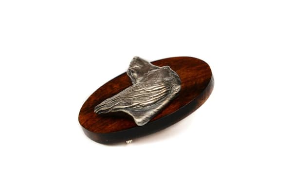 Persisk Greyhound, Saluki - hundeudstillingsbroche, løbsnummerklip, Art-Dog hundenål