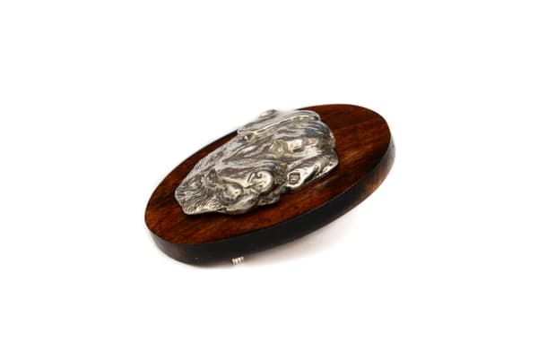 Rottweiler I - hundeudstillingsbroche, løbsnummerklip, Art-Dog hundenål